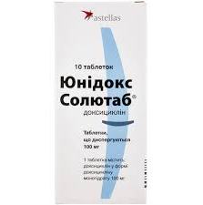   () / UNIDOX SOLUTAB (doxycycline)