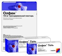    () / OLFEN transdermal patches (Diclofenac)
