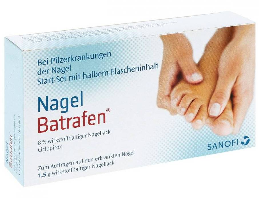    () / Nagel BATRAFEN solution nail fungus nail polish (Ciclopirox)