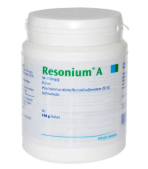  , ,  ( ) / RESONIUM A (polystyrene sulfonate)