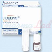   () / LOCERYL nail polish (Amorolfine)