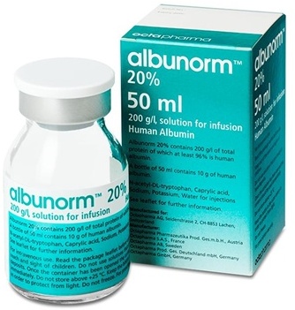 ,  ( ) / ALBUNORM (human albumin)