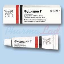   () / FUCIDIN cream (hydrocortisone) 