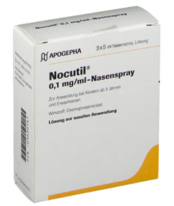    () / NOCUTIL nasal spray (Desmopressin)