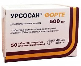   ( ) / URSOSAN Forte (Ursodeoxycholic acid)