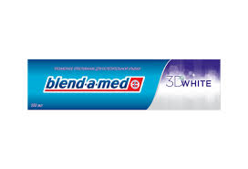   BLEND-A-MED 3D WHITE / ZUBNAYA PASTA BLEND-A-MED 3D WHITE