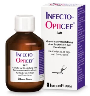 c  () / InfectoOpticef juice (Cefixime)