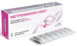 - (+) / METROMIKON-NEO (metronidazole+miconazole)