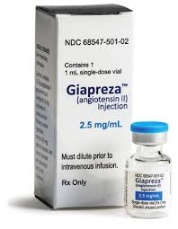  ( II) / GIAPREZA (angiotensin II)