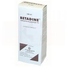  (-) / BETADINE (povidone-iodine)