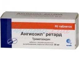   () / ANGIOZIL RETARD (trimetazidine)