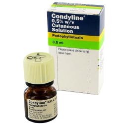  () / CONDYLINE (podophyllotoxin)