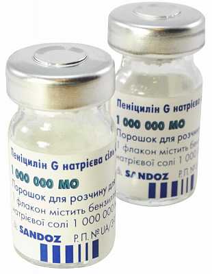  G    () / PENICILLIN G sodium Sandoz (benzylpenicillinum)