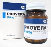  () / PROVERA (medroxyprogesterone)