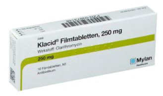 КЛАЦИД (Кларитромицин) / KLACID (Clarithromycin)