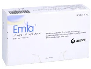 ЭМЛА крем (лидокаин+прилокаин) / EMLA cream (lidocaine+prilocaine)