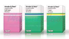 АЛЬФА Д3-ТЕВА (Альфакальцидол) / ALPHA D3-TEVA