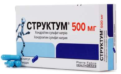СТРУКТУМ (хондроитин сульфат натрия) / STRUCTUM (chondroitine sulfate sodium)