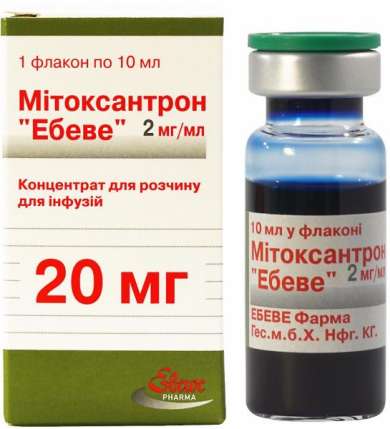 МИТОКСАНТРОН Эбеве / MITOXANTRONE Ebewe