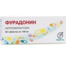 ФУРАДОНИН (нитрофурантоин) / FURADONIN (nitrofurantoin)