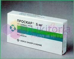 ПРОСКАР (финастерид) / PROSCAR (finasteride)