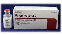 ЭРИТРОЦИН (Эритромицин) / ERYTHROCIN-iv (Erythromycin)