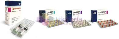 СЕРМИОН (ницерголин) / SERMION (nicergoline)