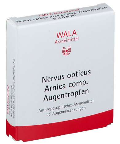 ВАЛА Глазные капли Нервус оптиcус Арниcа комп / WALA Nervus opticus Arnica comp eye drops