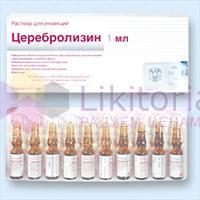 ЦЕРЕБРОЛИЗИН (Гидролизаты и дериваты тканей) / CEREBROLYSIN