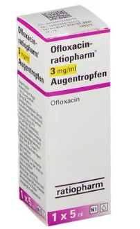 ОФЛОКСАЦИН-ратиофарм глазные капли / OFLOXACIN-ratiopharm eye drops