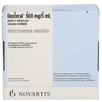 ДЕСФЕРАЛ (Дефероксамин) / DESFERAL (Deferoxamine)