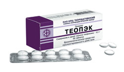 ТЕОПЭК, ТЕОПЕК (теофиллин) / TEOPEK, THEOPEC (theophylline)
