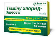 ТИАМИНА ХЛОРИД / THIAMINE CHLORIDE