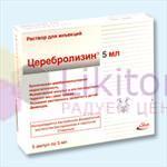 ЦЕРЕБРОЛИЗИН (Гидролизаты и дериваты тканей) / CEREBROLYSIN