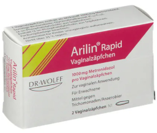 АРИЛИН рапид вагианльные суппозитории (Метронидазол) / ARILIN rapid vaginal suppositories (Metronidazole)