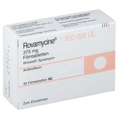 РОВАМИЦИН (Спирамицин) / ROVAMYCINE (Spiramycin)