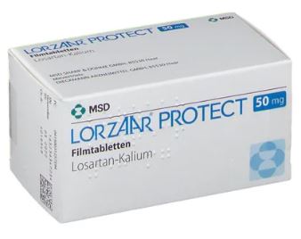 ЛОРЗААР, бывший КОЗААР Протект (Лозартан) / LORZAAR, ex-COZAAR Protect (losartan potassium)
