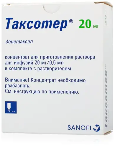 ТАКСОТЕР (Доцетаксел) / TAXOTER (Docetaxel)