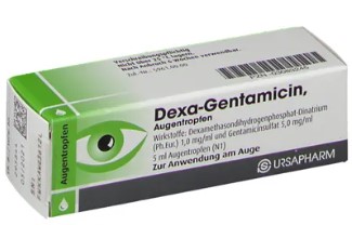 ДЕКСА-ГЕНТАМИЦИН глазные капли (Дексаметазон) / DEXA-GENTAMICIN eye drops (Dexamethasone)