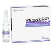 МАГНИЯ СУЛЬФАТ / MAGNESIUM SULFATE