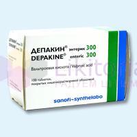 ДЕПАКИН ЭНТЕРИК (Кислота вальпроевая) / DEPAKINE ENTERIC (Valproic acid)