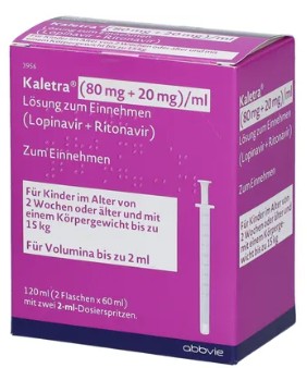 КАЛЕТРА (ритонавир+лопинавир) / KALETRA (ritonavir+lopinavir)