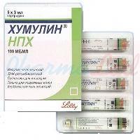 ХУМУЛИН НПХ (инсулин человеческий) / HUMULIN NPH (insulin human)