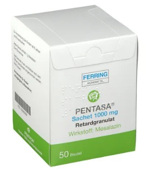 ПЕНТАСА гранулы с замедленным высвобождением (месалазин) / PENTASA delayed-release granules (mesalazine)