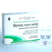 НАТРИЯ ТИОСУЛЬФАТ / SODIUM THIOSULPHATE