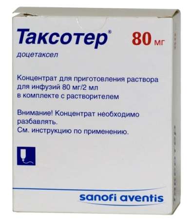 ТАКСОТЕР (Доцетаксел) / TAXOTER (Docetaxel)