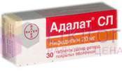 АДАЛАТ СЛ (Нифедипин) / ADALAT SL