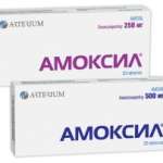 Амоксил® табл. 500мг N20 (10х2) блист.в пач.*