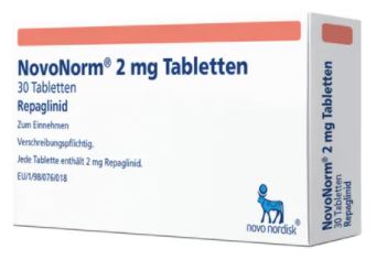 НОВОНОРМ (репаглинид) / NOVONORM (repaglinide)