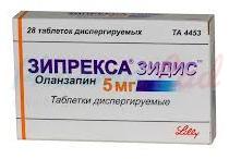 ЗИПРЕКСА (оланзапин) / ZYPREXA (olanzapine)